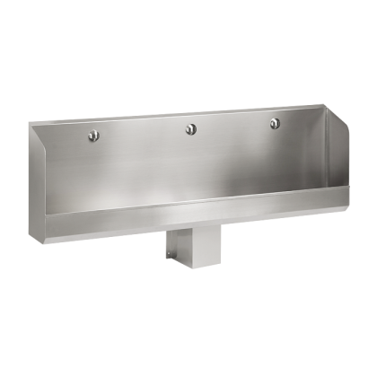 Нержавеющий подвесной писсуаровый желоб, 1800 мм SLPN 04