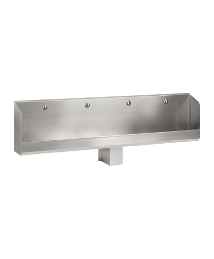 Нержавеющий подвесной писсуаровый желоб, 2400 мм SLPN 05