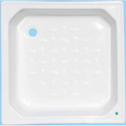 Поддон душевой чугунный мелкий 800 мм